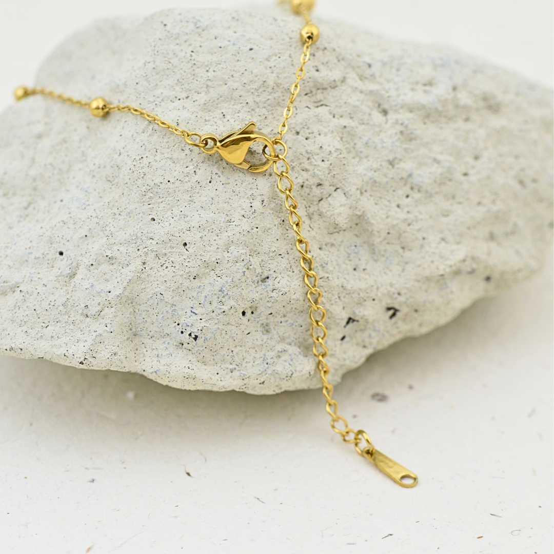 Golden Orbit Anklet