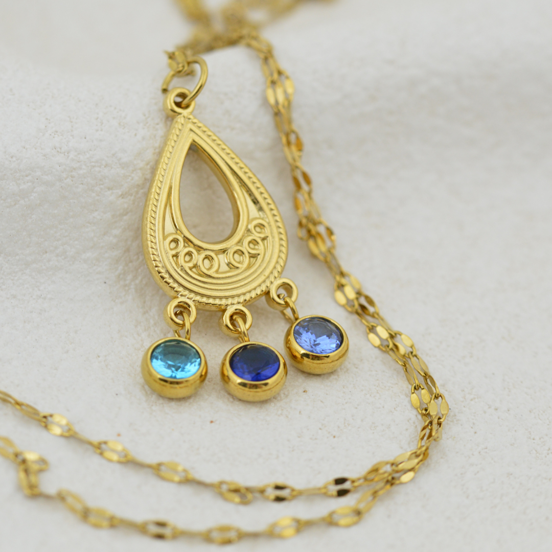 Necklaces - Gold Bohemian Necklace