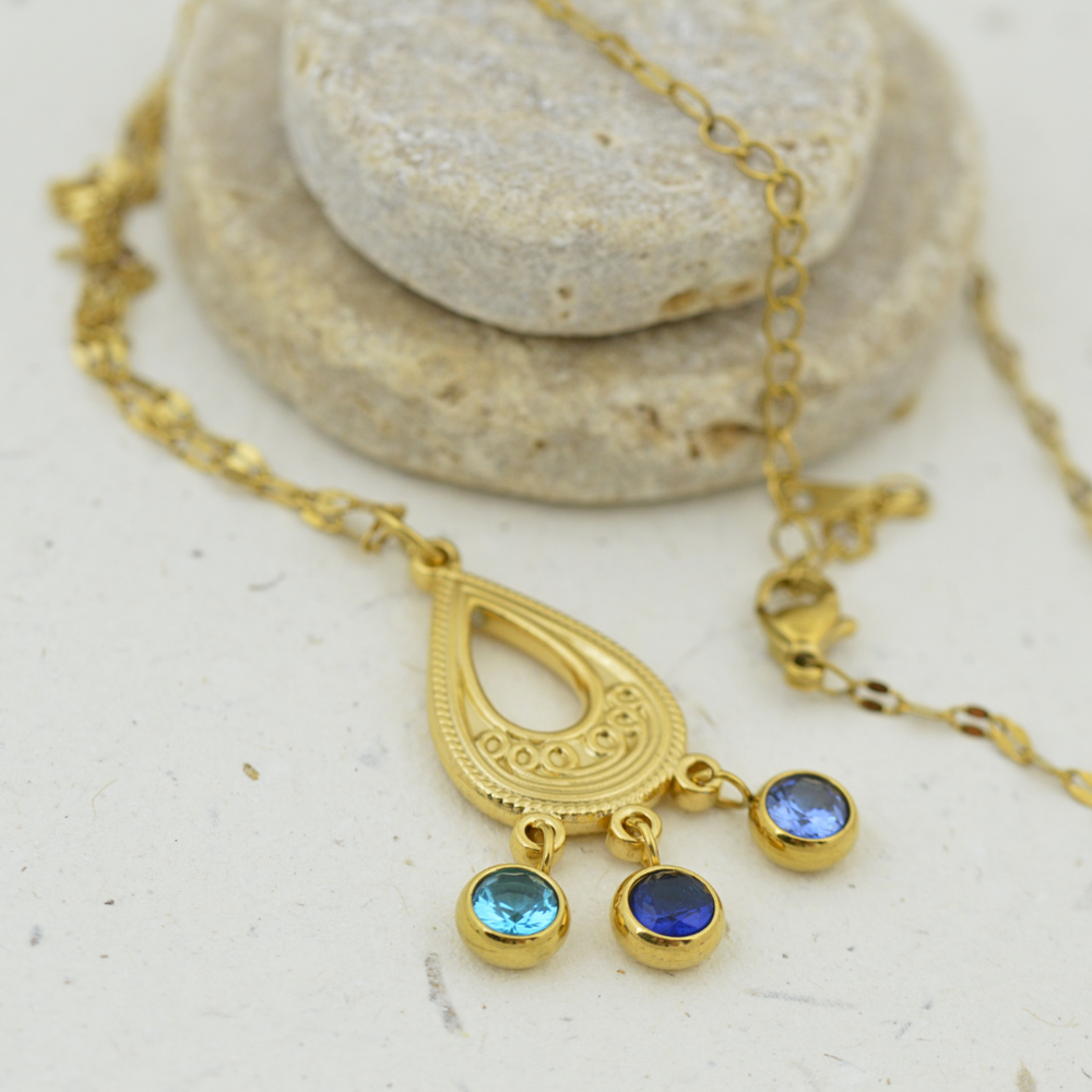 Necklaces - Gold Boho Necklace