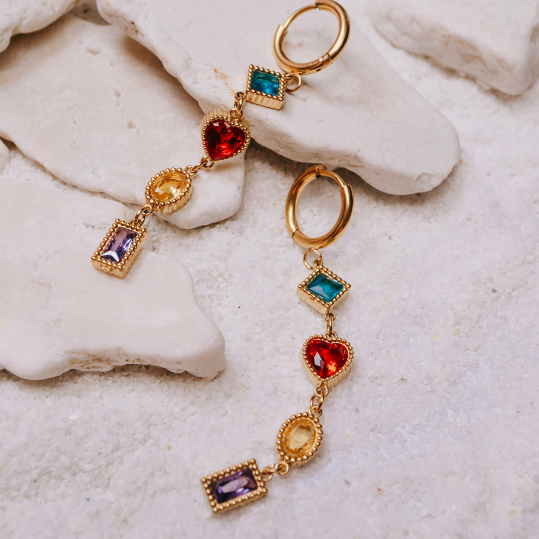 Earrings - Colourful Gypsy Earrings