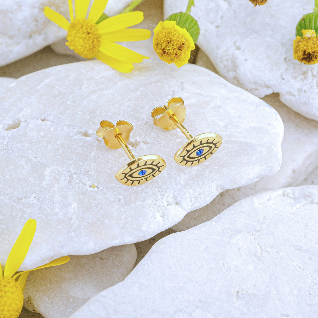 Golden Guardian Studs