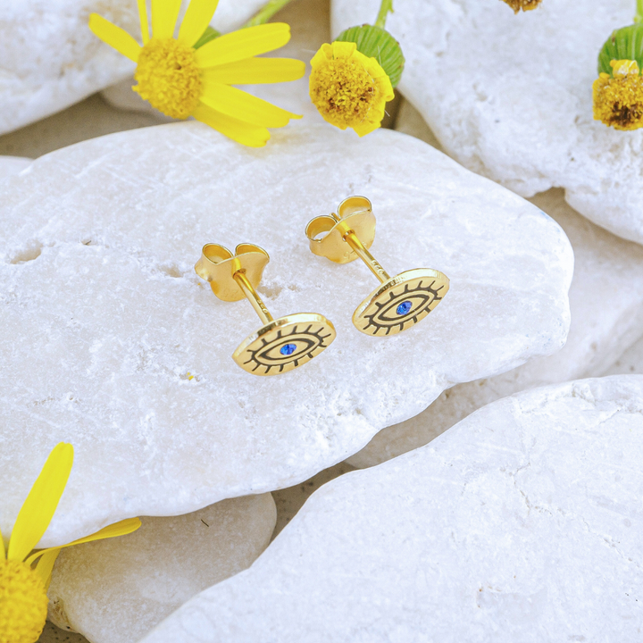 Golden Guardian Studs