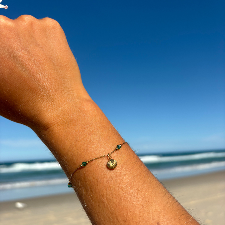 Little Emerald Coastal Bracelet