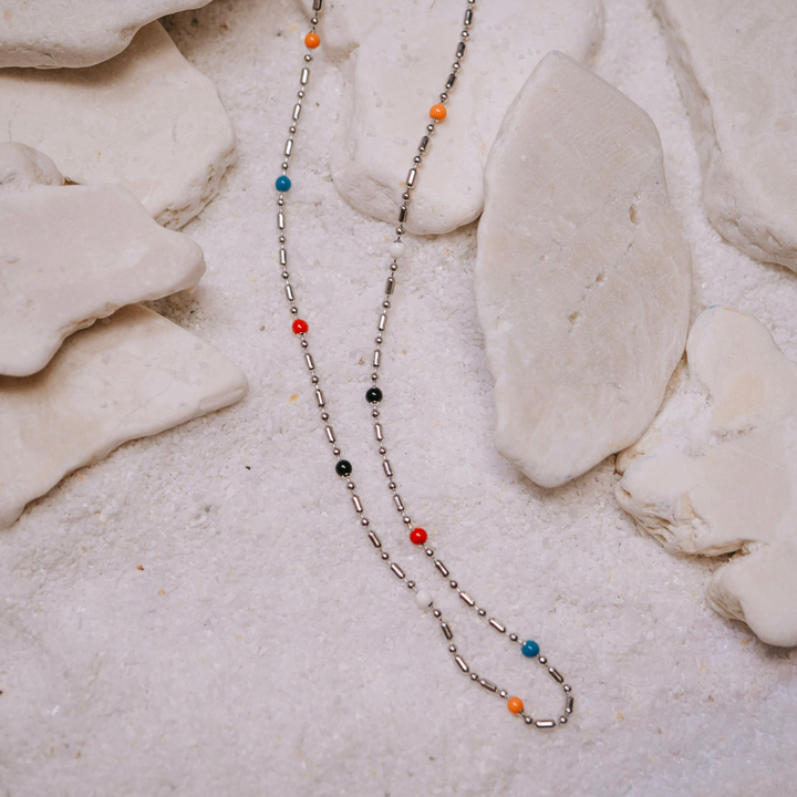 Necklaces- Silver - Bead - Necklace