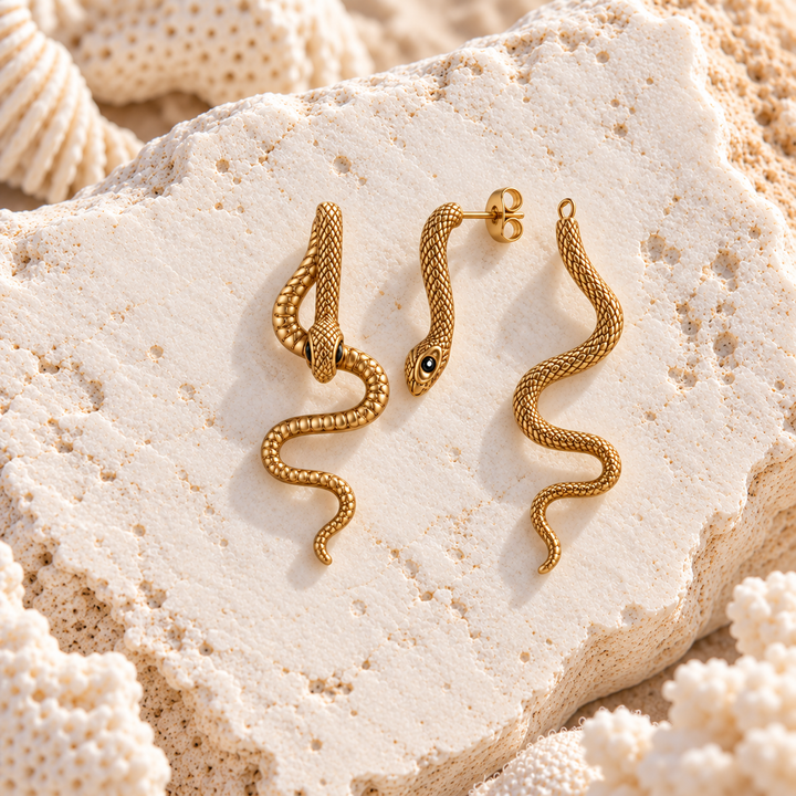Mystic Serpent Earrings