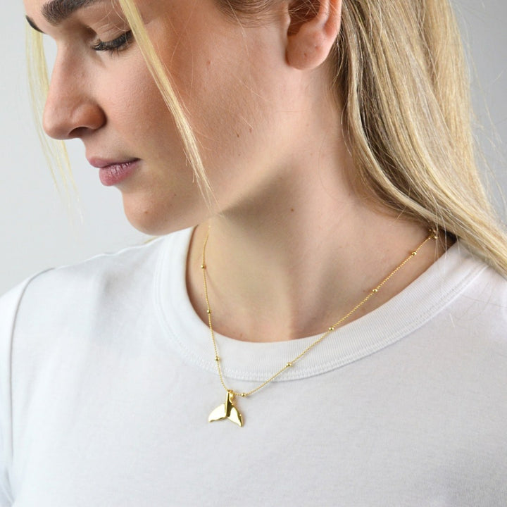 Necklaces - Golden Mermaid Necklace