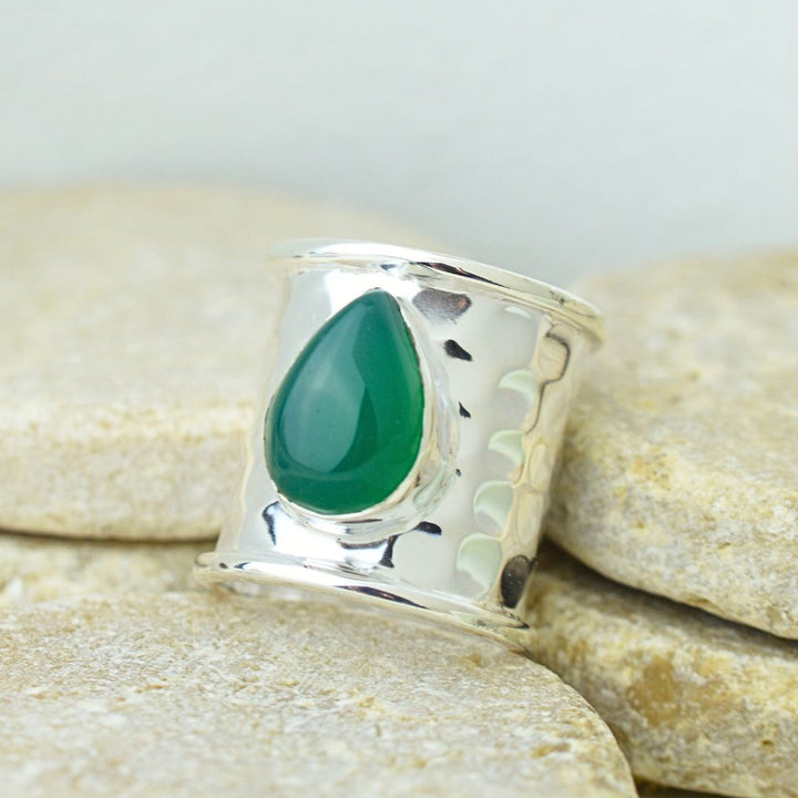 Rings - Mystic Green Onyx Ring