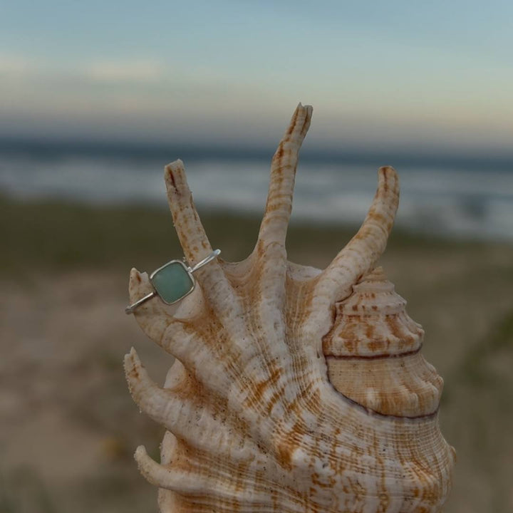 Rings - Dainty Amazonite Ring