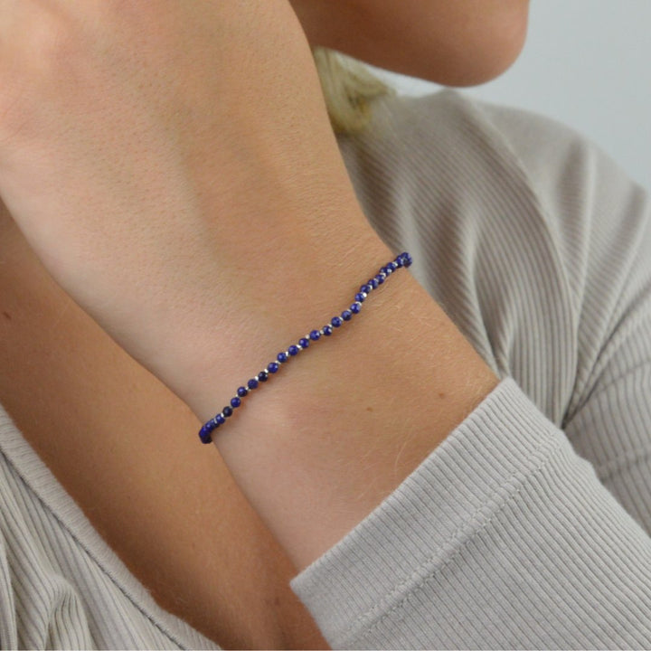 Bracelets - Dainty Lapis Lazuli Bracelet