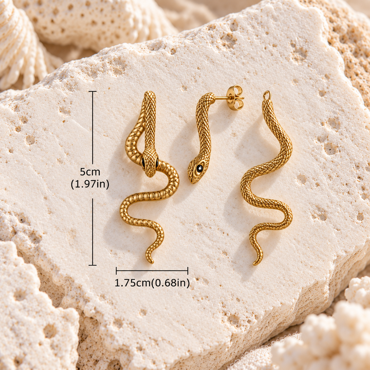 Mystic Serpent Earrings