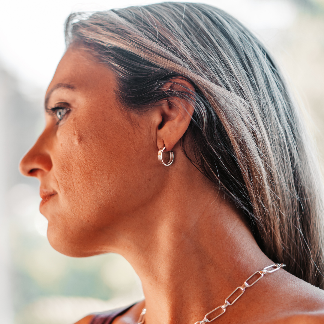 Earrings - Sterling Silver Hoops