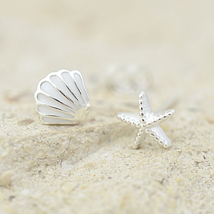 Earrings - Mismatch Seaside Studs