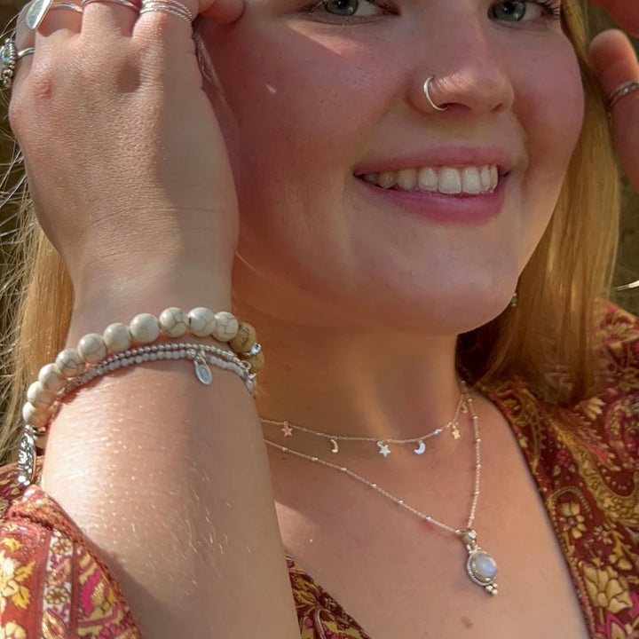 Necklaces - Aura Moonstone Necklace