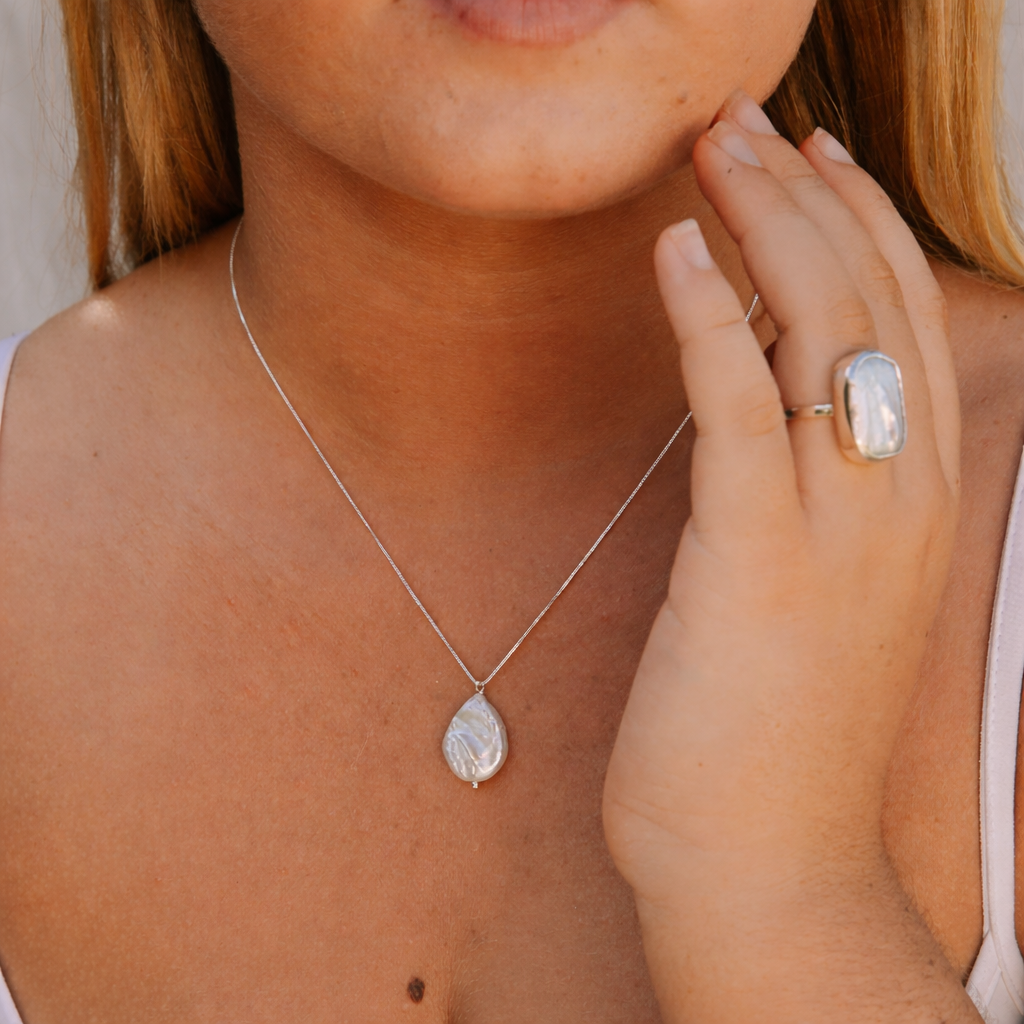 Necklaces - Baroque Pearl Necklace