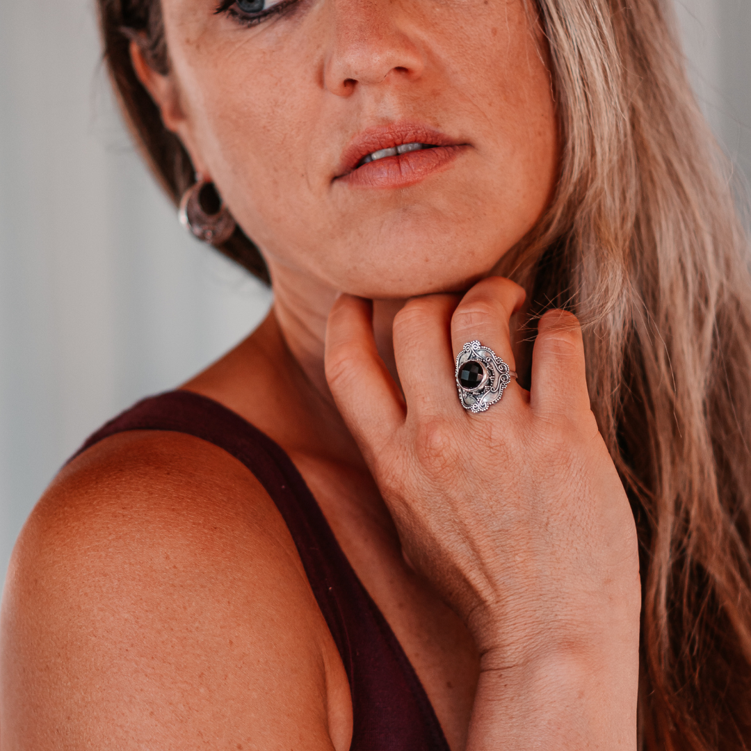 Nightfall Onyx Ring