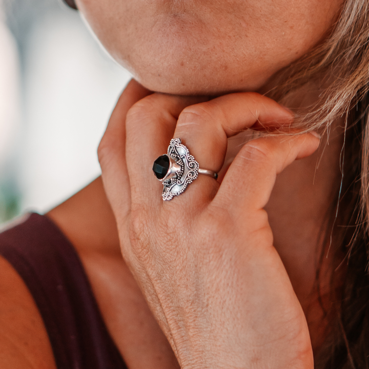 Nightfall Onyx Ring