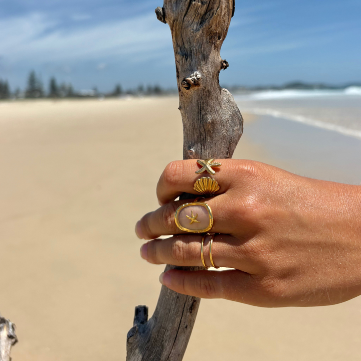 Golden Pinky Finger Ring