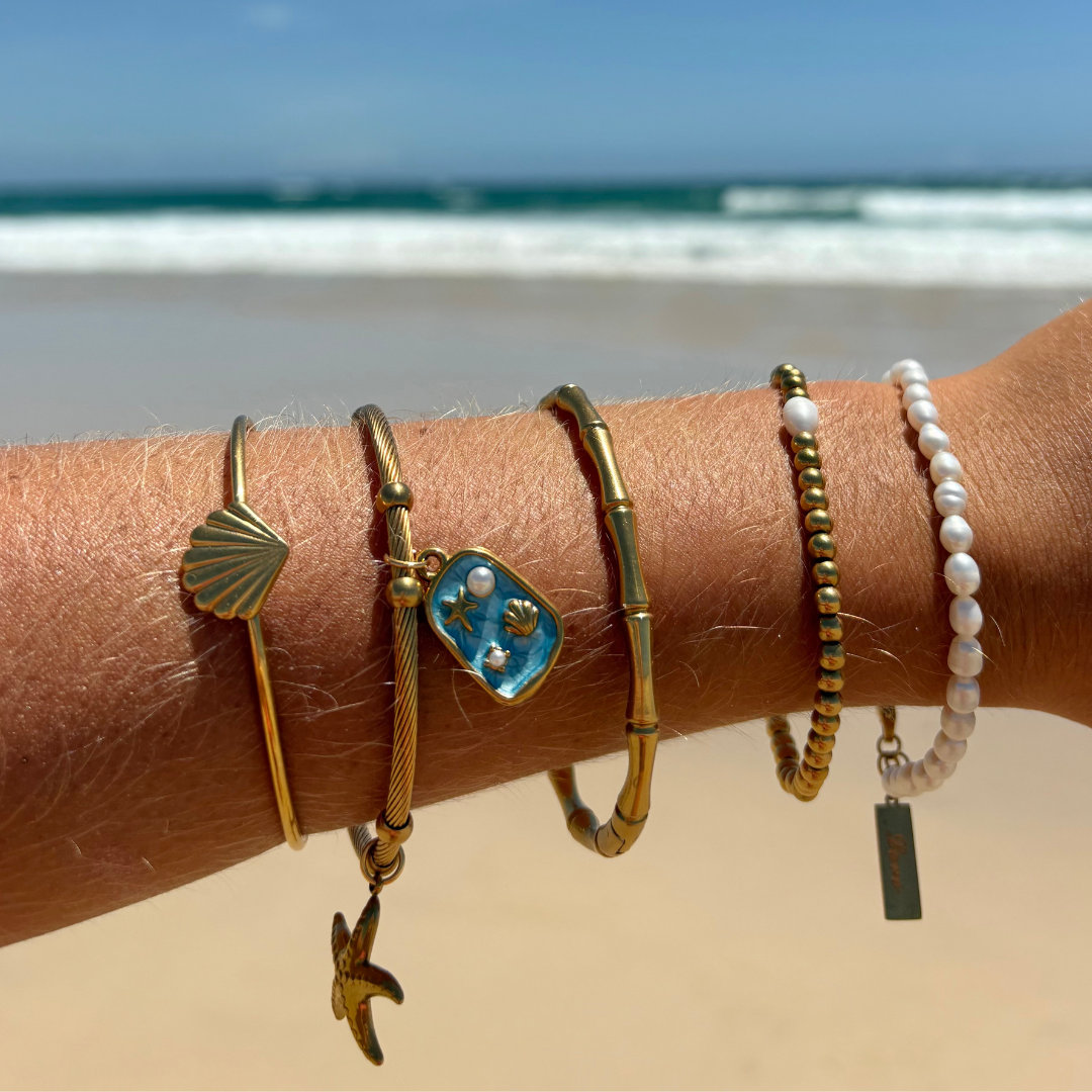 Sea Symbols Bangle