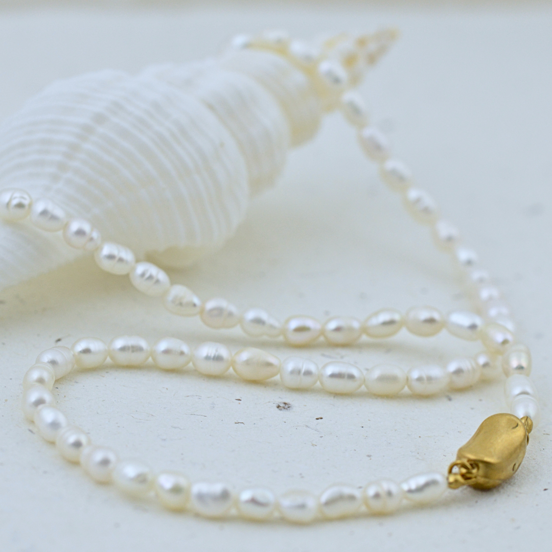Necklaces - Natural Pearl Necklace