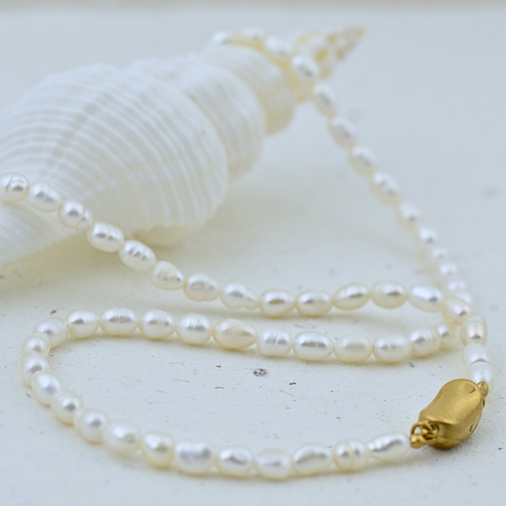 Necklaces - Natural Pearl Necklace