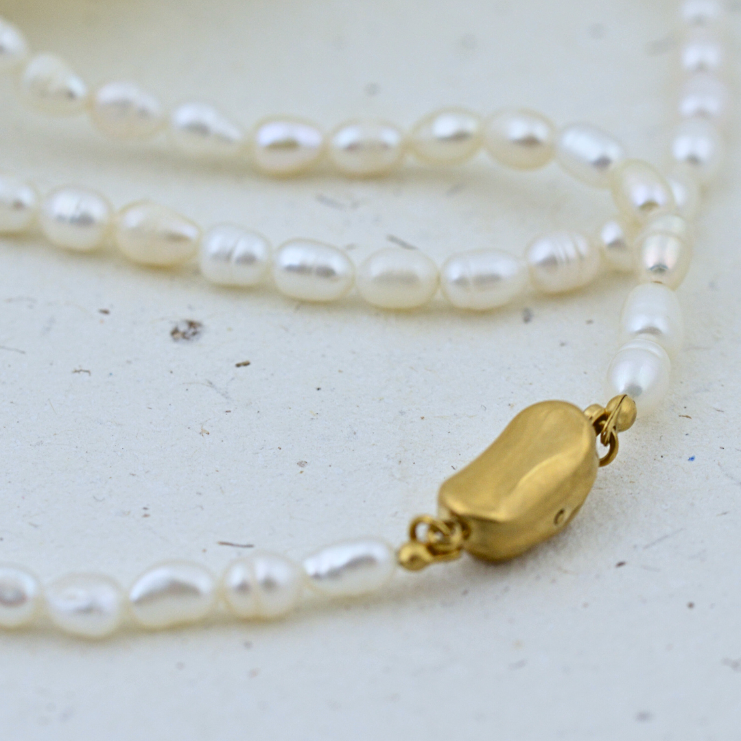 Necklaces - Waterproof Pearl Necklace