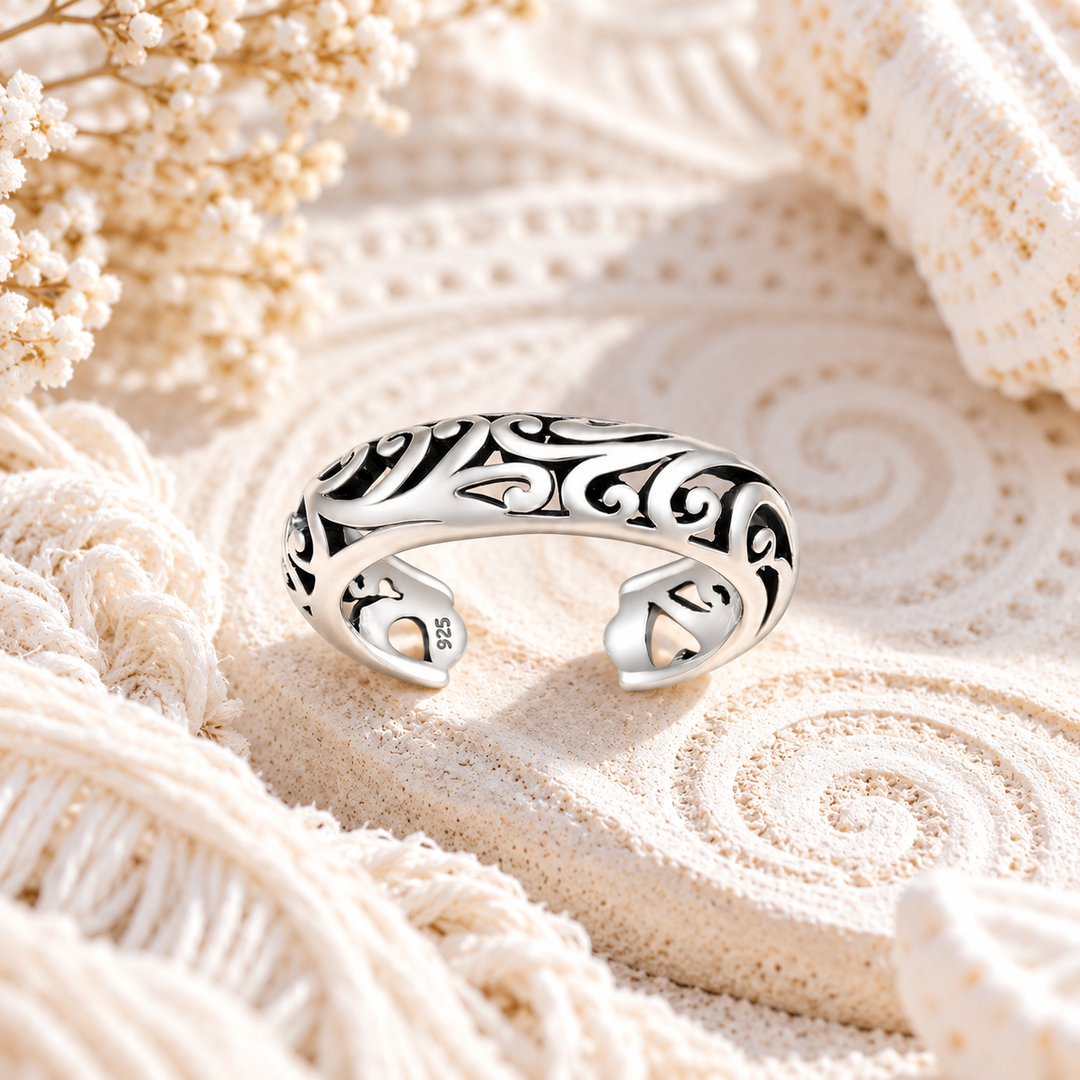 Spirit Swirl Toe Ring