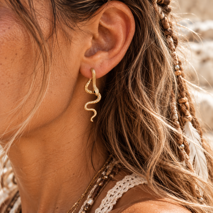 Mystic Serpent Earrings