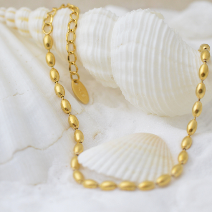 Sunlit Seed Anklet