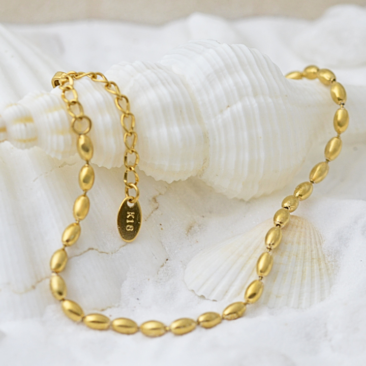 Sunlit Seed Anklet