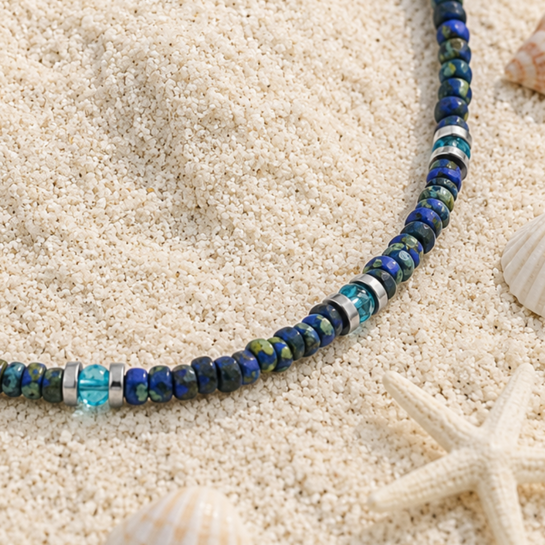 Blue Tide Anklet