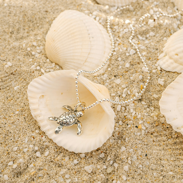 Tiny Tides Turtle Necklace