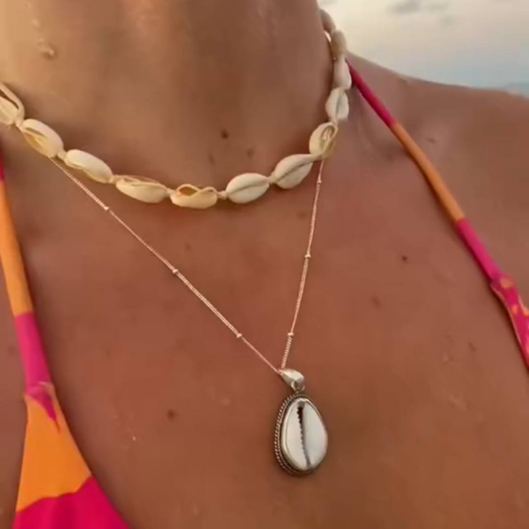 Cowrie Shell Necklace – Vanilla Shore1