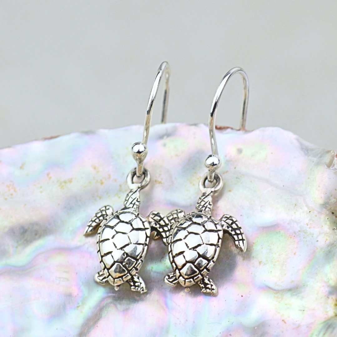 Tranquil Turtle Earrings – Vanilla Shore - Main Image