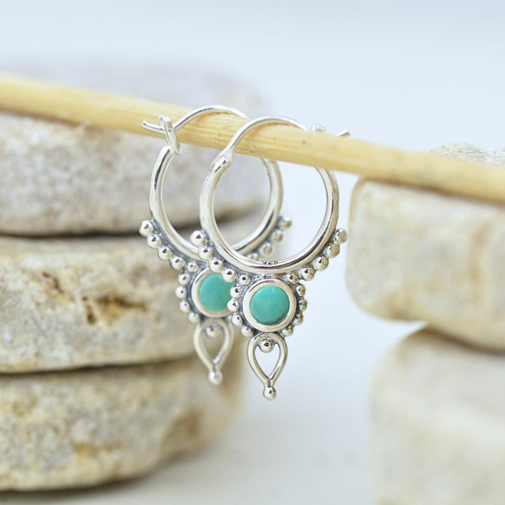 Earrings - Wild Oasis Hoops