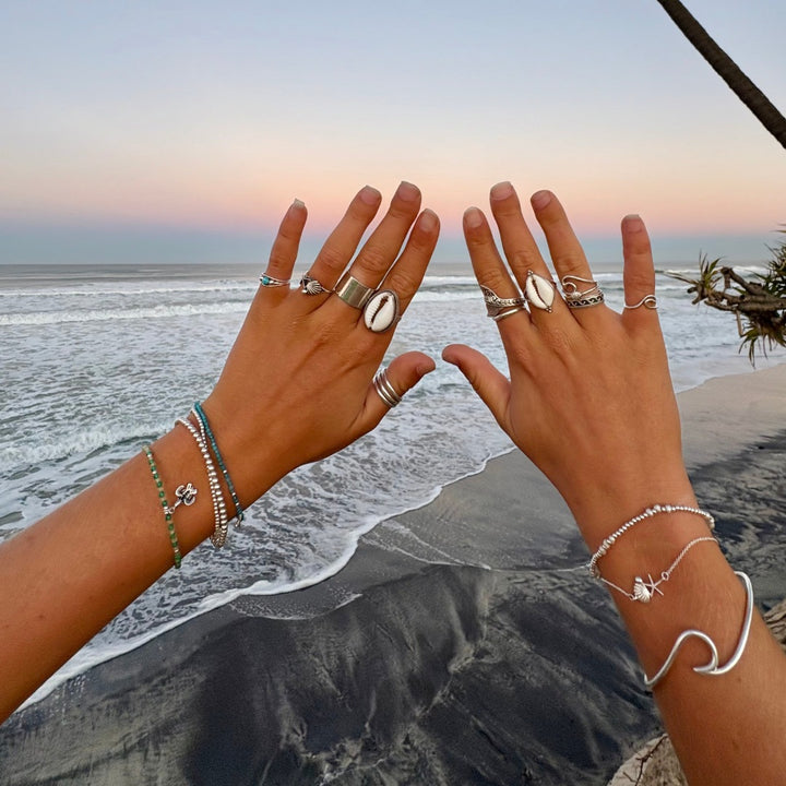 Bracelets - Wave Cuff Bracelet