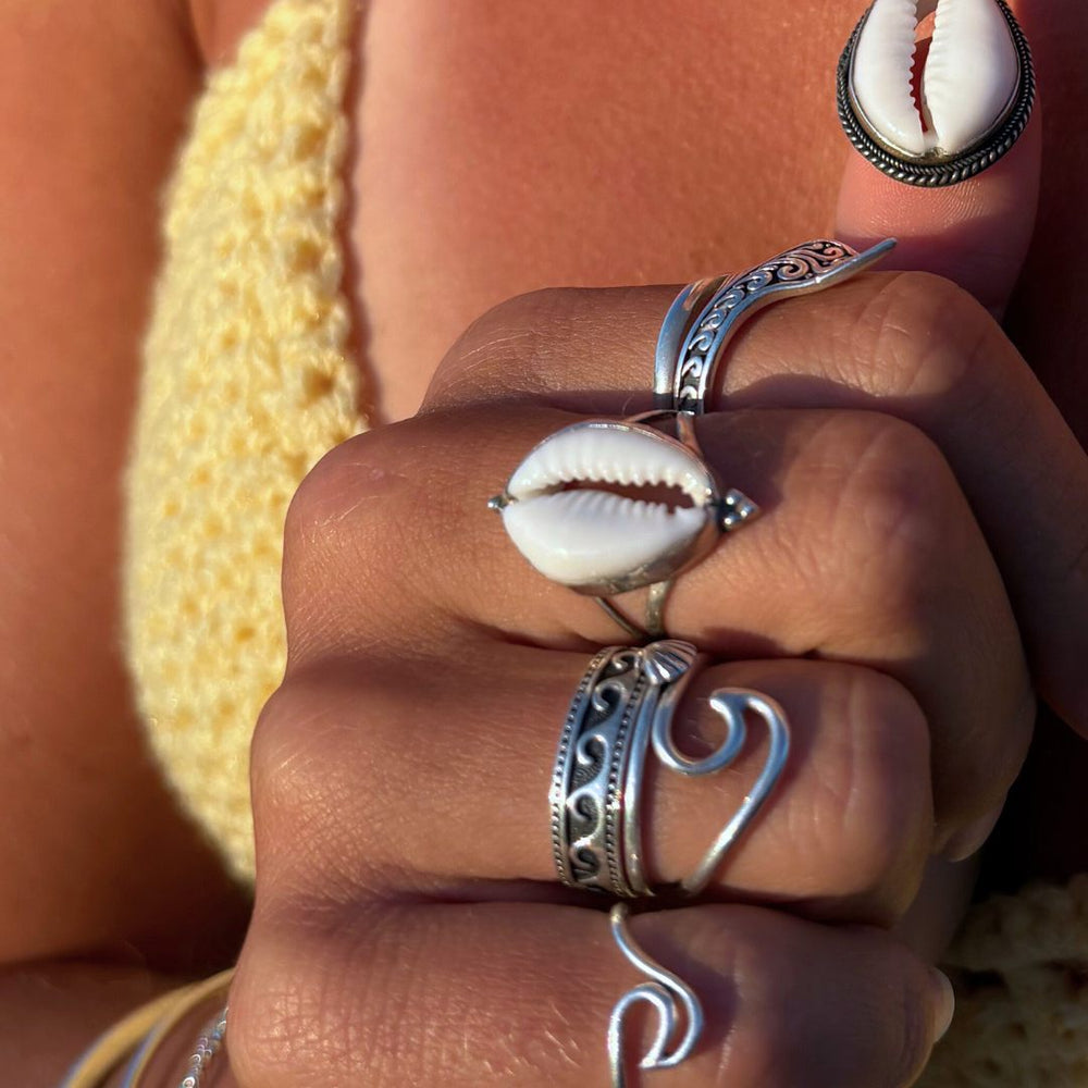 Rings - Kira Cowrie Shell Ring