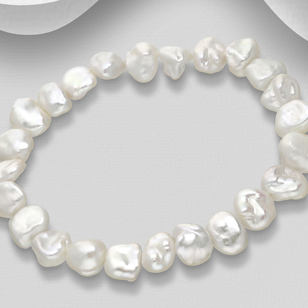BRACLET - CHUNKY PEARL BRACELET