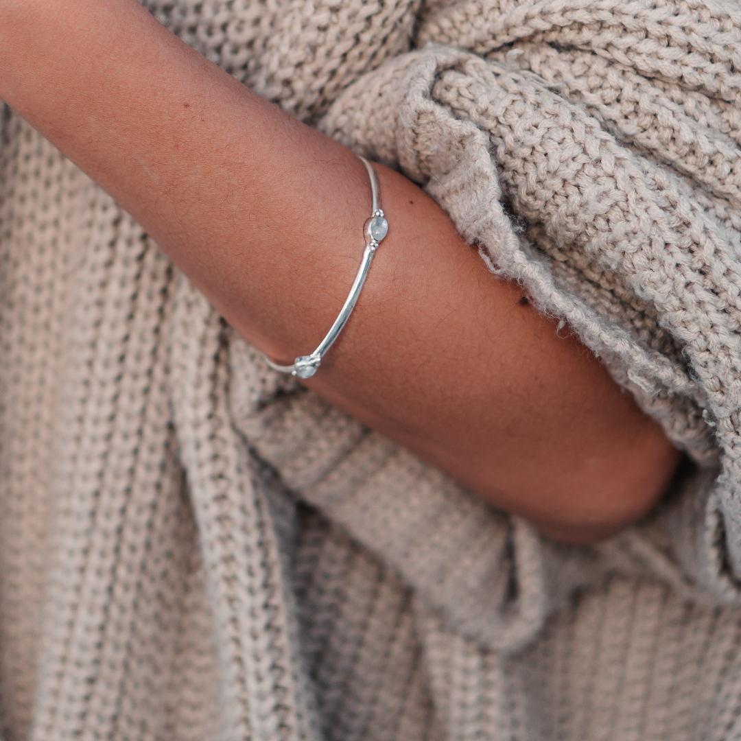 Bangle - Moonstone bangle