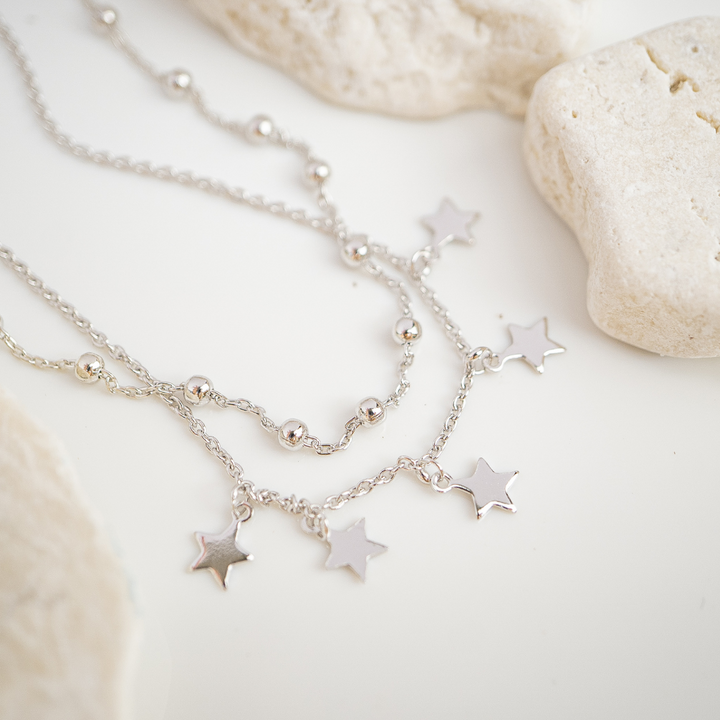Anklet - Double Silver Anklet