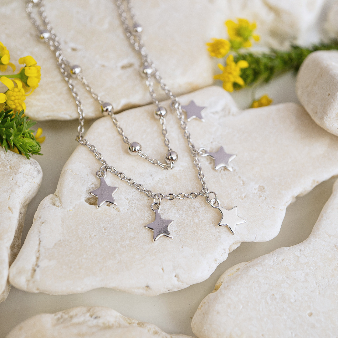 Cosmic Duo Anklet