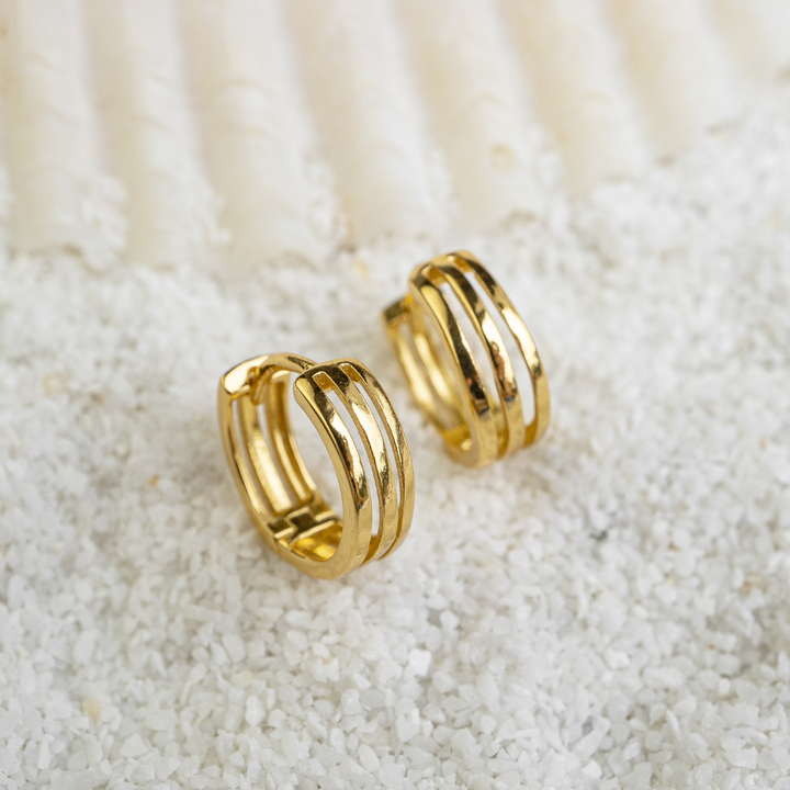 Golden Trinity Huggies (12mm)