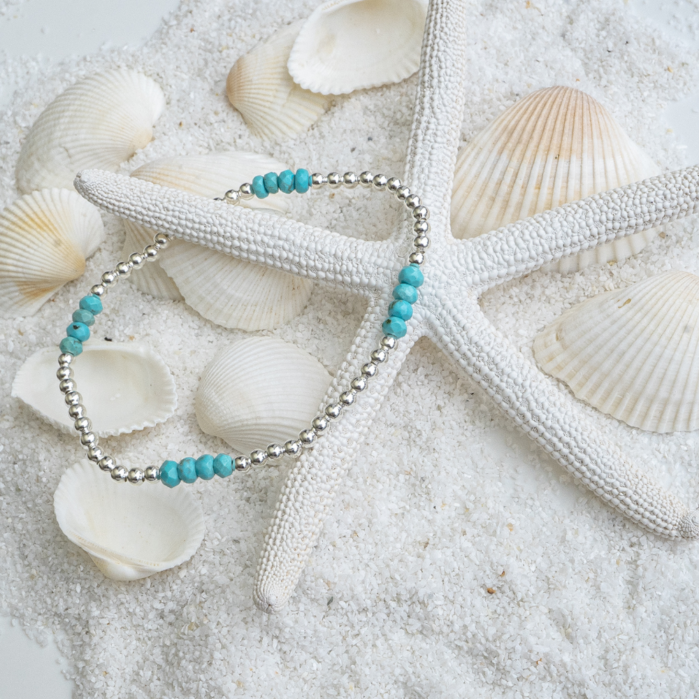 Bracelets - Turquoise Stretch Bracelet
