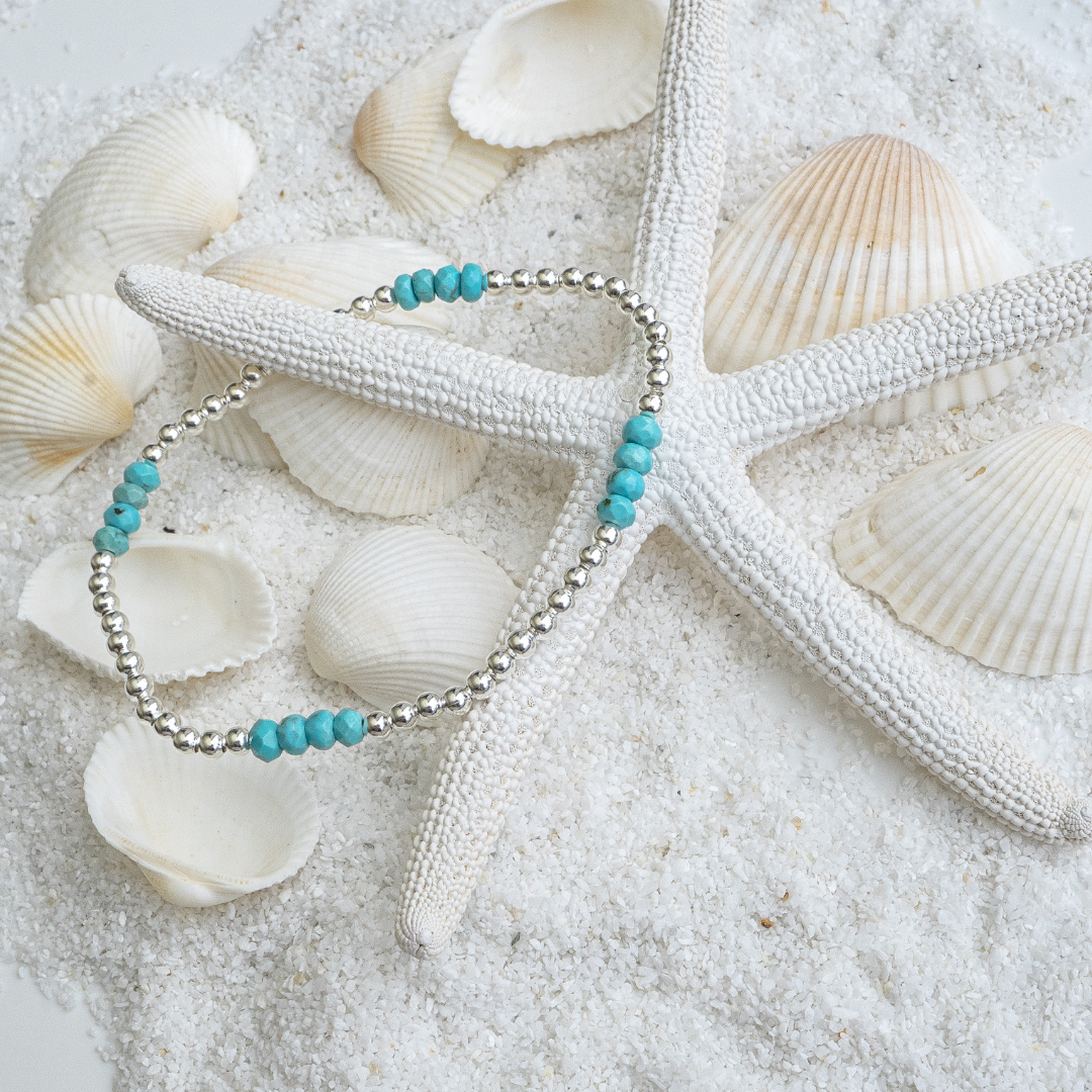 Bracelets - Turquoise Stretch Bracelet