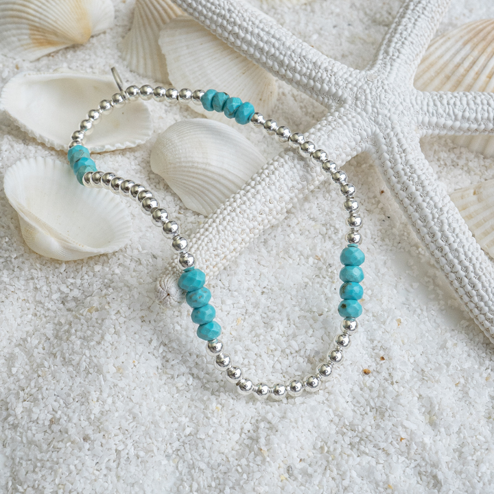 Sea Ripple Bracelet (Stretch)