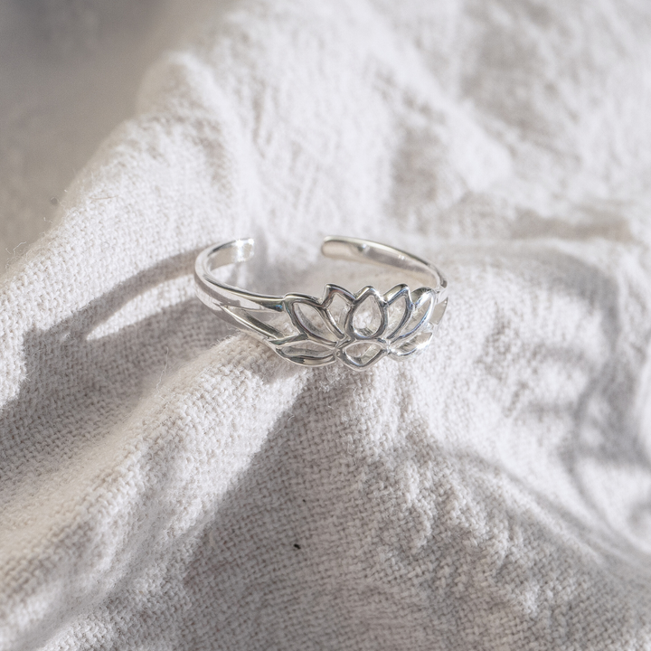 Toe rings - Lotus Toe ring
