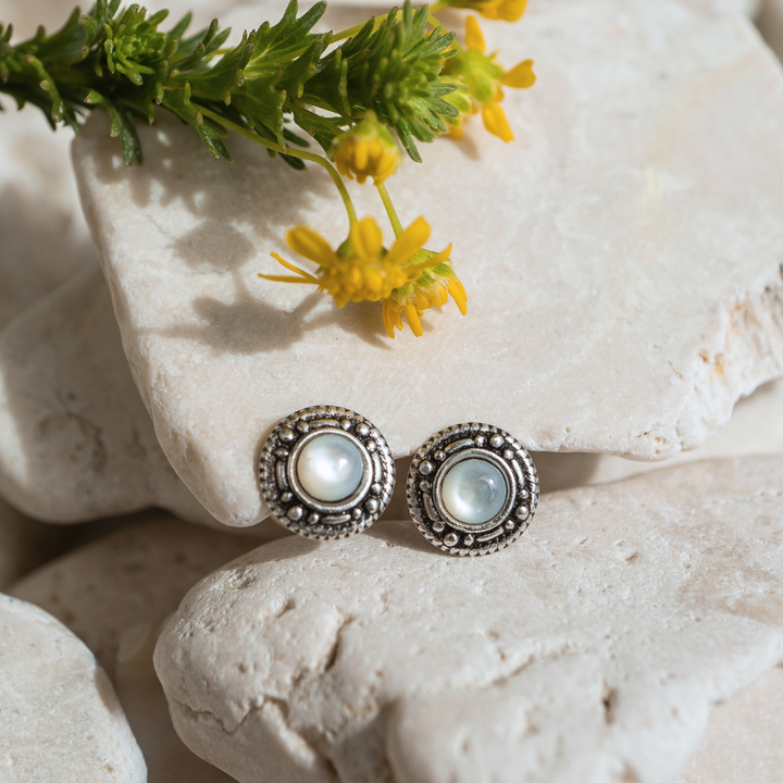 Boho Shell Studs