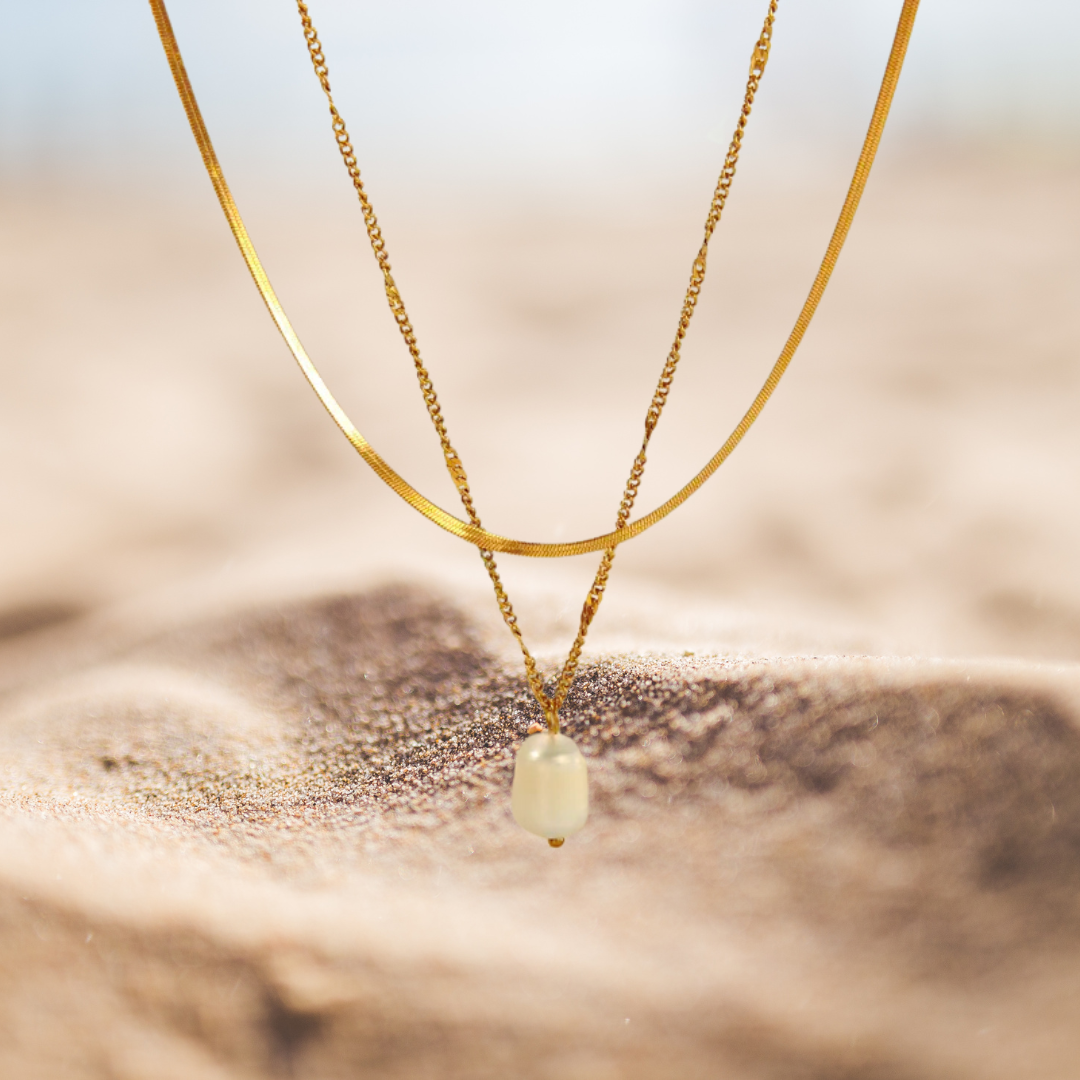 Necklaces - Layered Pearl Necklace