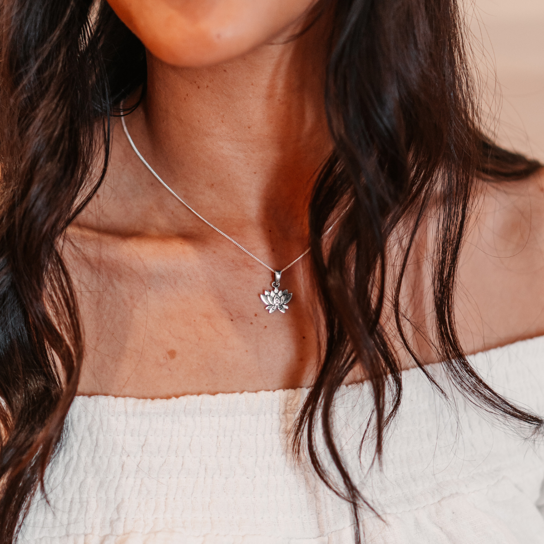 Necklaces - Lotus Flower Necklace