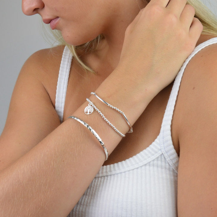 Bracelets - Silver Tree Of Life Bracelet