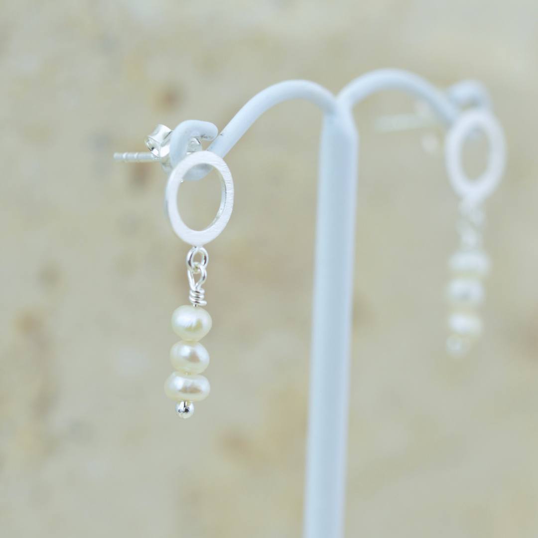 Earrings - Luna Pearl Drops